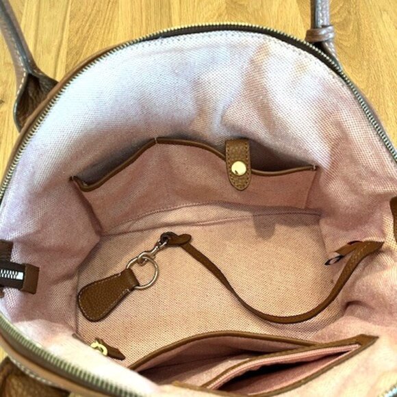 Odine Shoulder Bag Saddle Tan - Picture 11 of 15